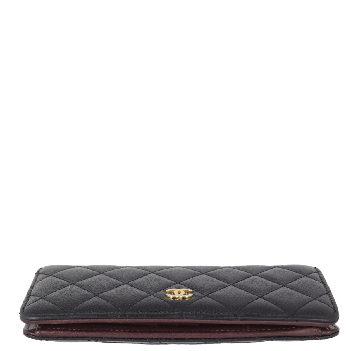 Chanel Classic CC Yen Wallet | Black Diamond