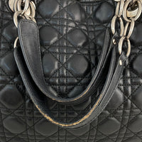 Dior Cannage Soft Shopping Tote Large