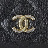 Chanel Classic CC Yen Wallet | Black Diamond