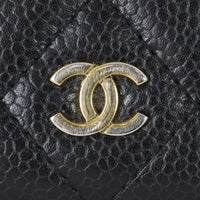 Chanel Classic CC Yen Wallet | Black Diamond