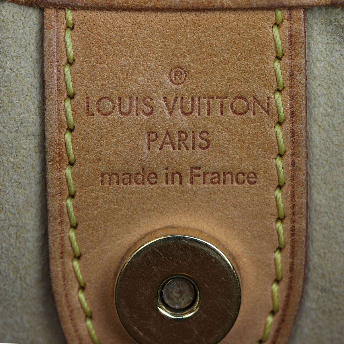 Louis Vuitton Galliera PM Damier Azur Interior Stamp