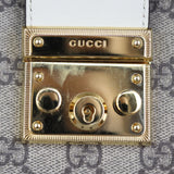 Gucci GG Supreme Small Padlock Tote Hardware