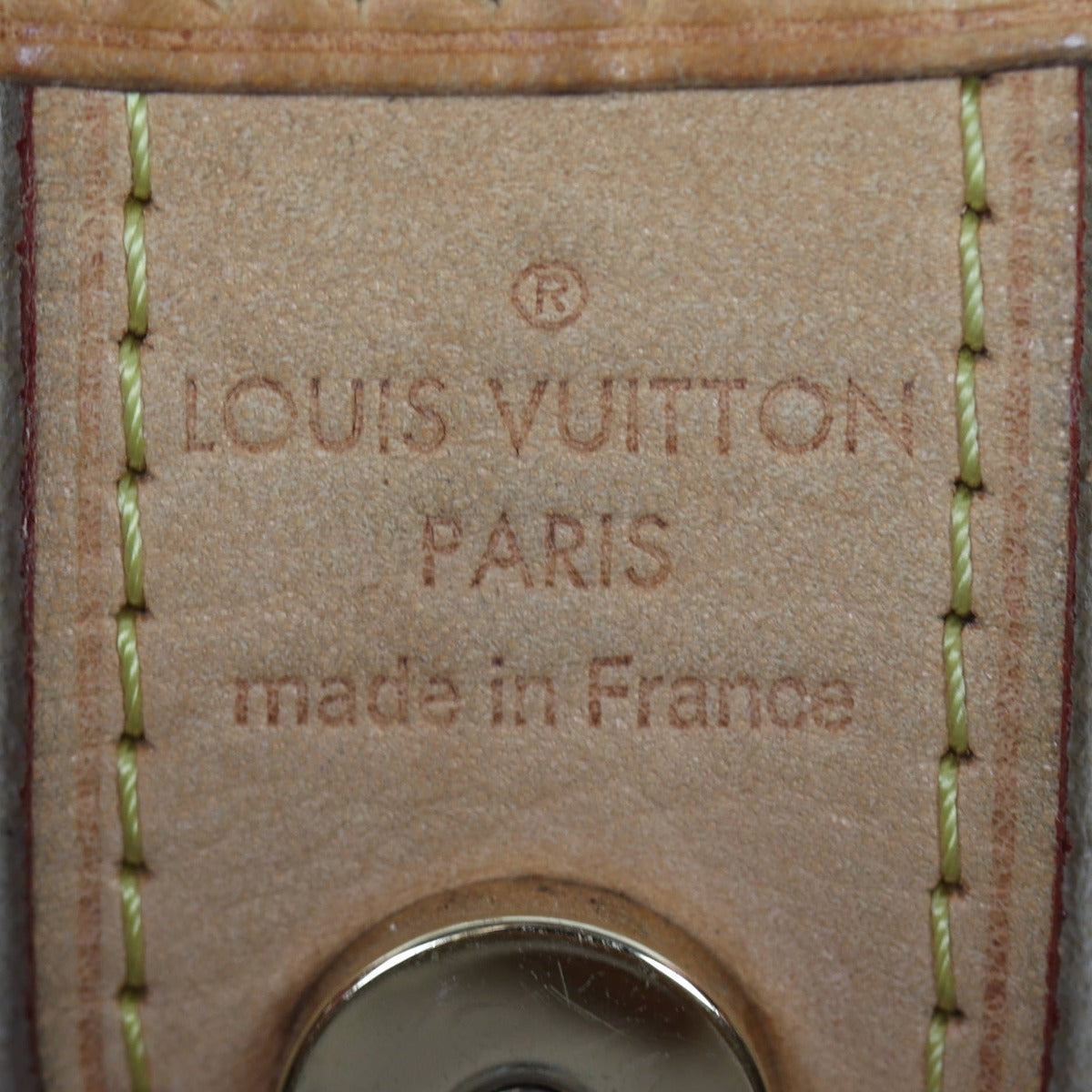 Louis Vuitton Galliera PM Damier Azur Interior Stamp