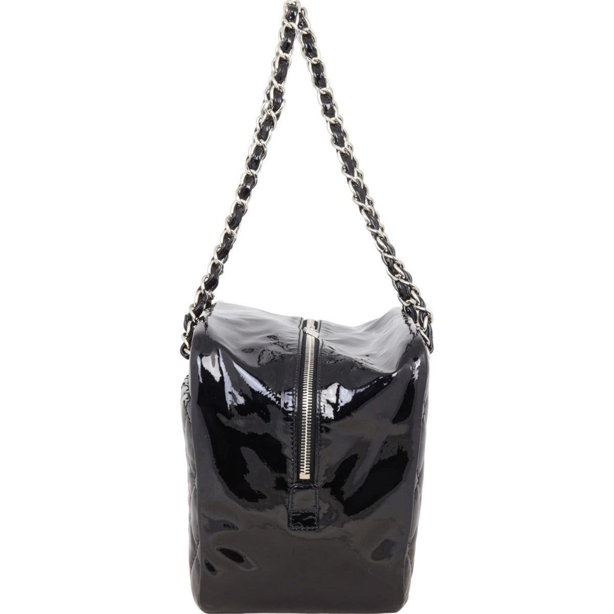 Chanel Brilliant Patent Camera Bag Large | Black