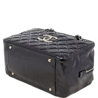 Chanel Brilliant Patent Camera Bag Large | Black