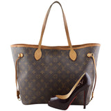 Louis Vuitton Neverfull MM Monogram Scale