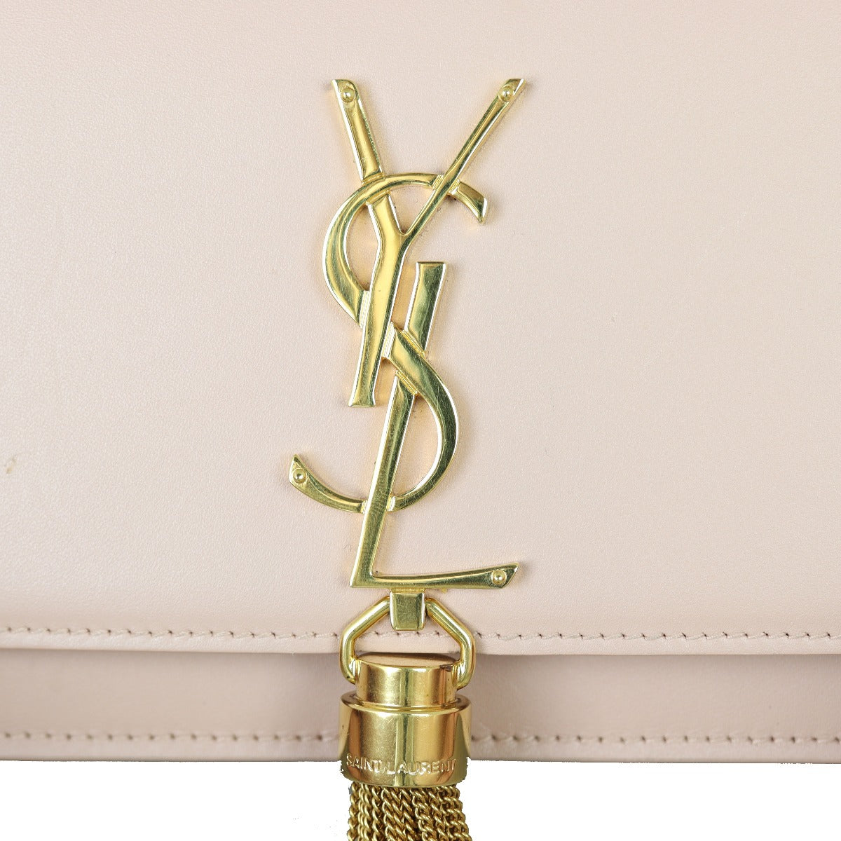 Saint Laurent Kate Tassel Chain Wallet Hardware