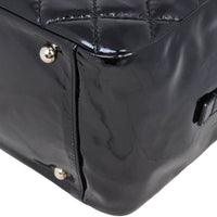 Chanel Brilliant Patent Camera Bag Large | Black