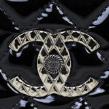 Chanel Brilliant Patent Camera Bag Large | Black