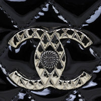 Chanel Brilliant Patent Camera Bag Large | Black