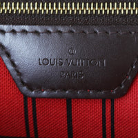 Louis Vuitton Neverfull MM Damier Ebene Interior Stamp
