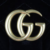 Gucci GG Marmont Small Velvet Shoulder Bag Hardware