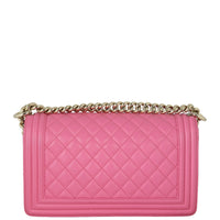 Chanel Boy Old Medium | Pink 26 Series