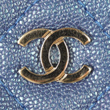 Chanel Double Zip Clutch with Chain Hardware