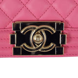 Chanel Boy Old Medium | Pink 26 Series