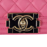 Chanel Boy Old Medium | Pink 26 Series