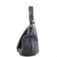 Chanel CC Top Handle Flap Bag side