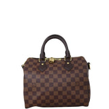 Louis Vuitton Speedy 25 Bandouliere Damier Ebene