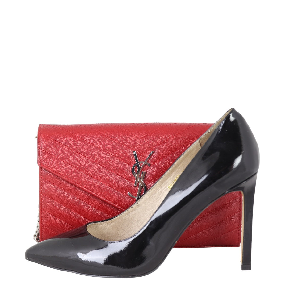 Saint Laurent Cassandre Chain Wallet