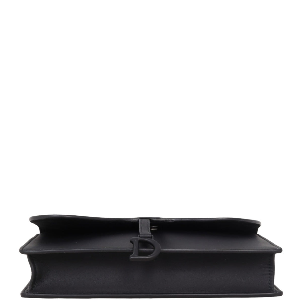 Dior Saddle Pouch Wallet on Chain Ultramatte