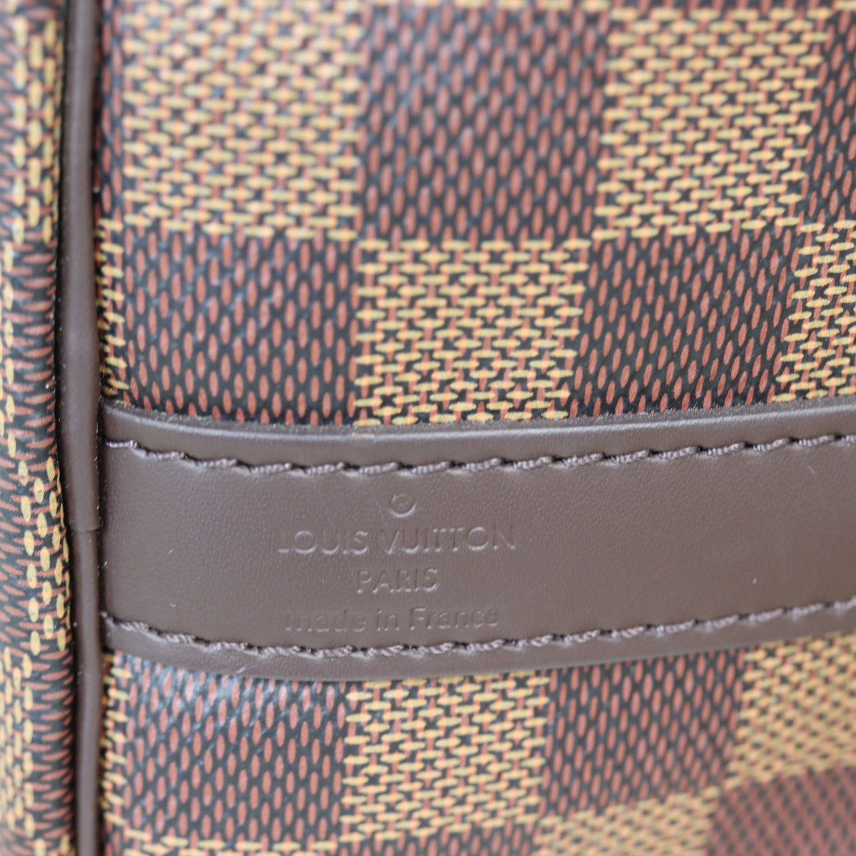 Louis Vuitton Speedy 25 Bandouliere Damier Ebene