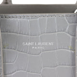 Saint Laurent Sac de Jour Nano Croc-Embossed Stamp