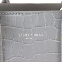 Saint Laurent Sac de Jour Nano Croc-Embossed Stamp