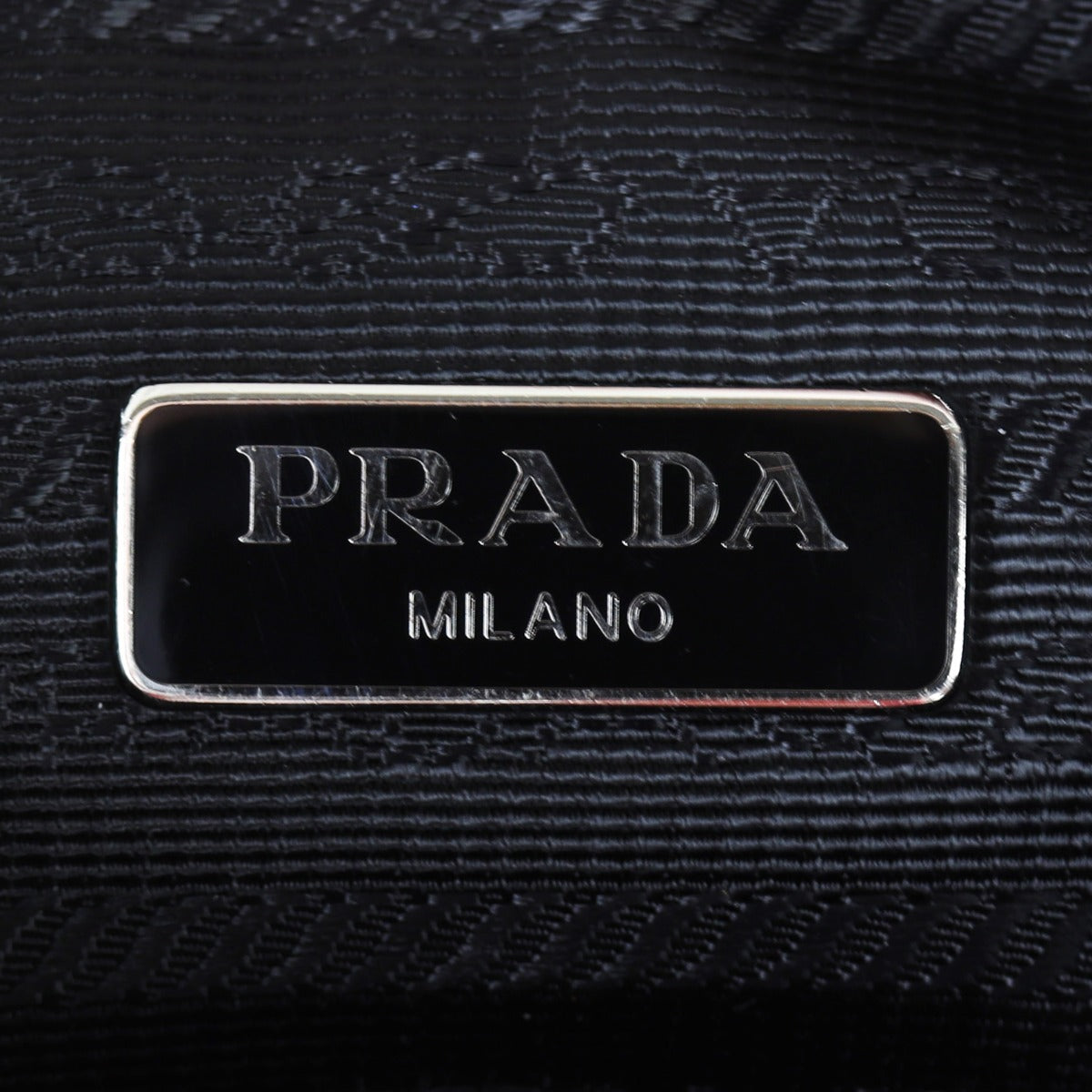 Prada Re-Edition 2005 Tessuto Shoulder Bag Hardware