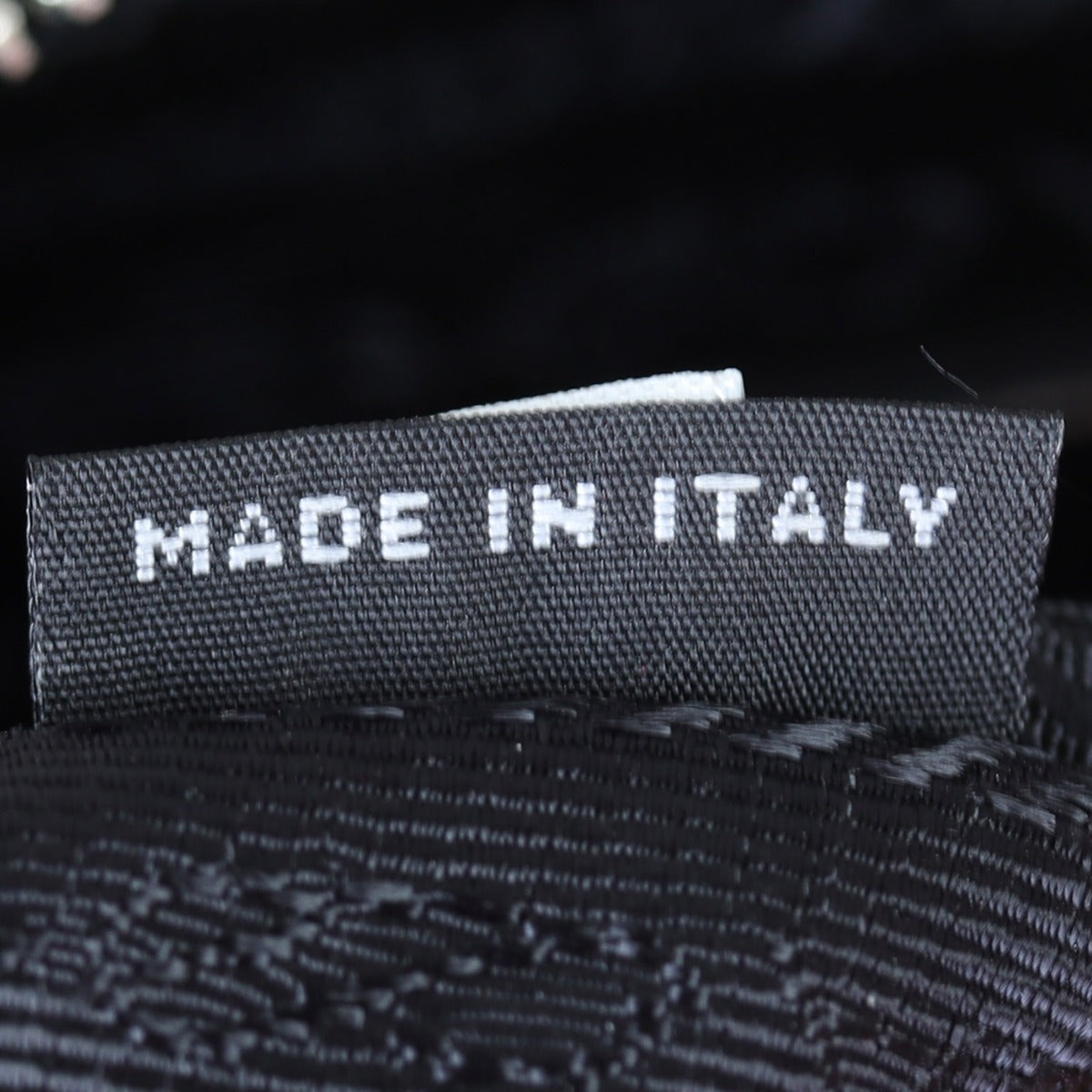 Prada Re-Edition 2005 Tessuto Shoulder Bag Interior Stamp