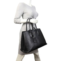 Prada City Calf Double Bag Large