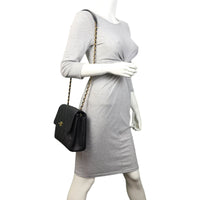 Chanel CC Single Flap Bag | Black