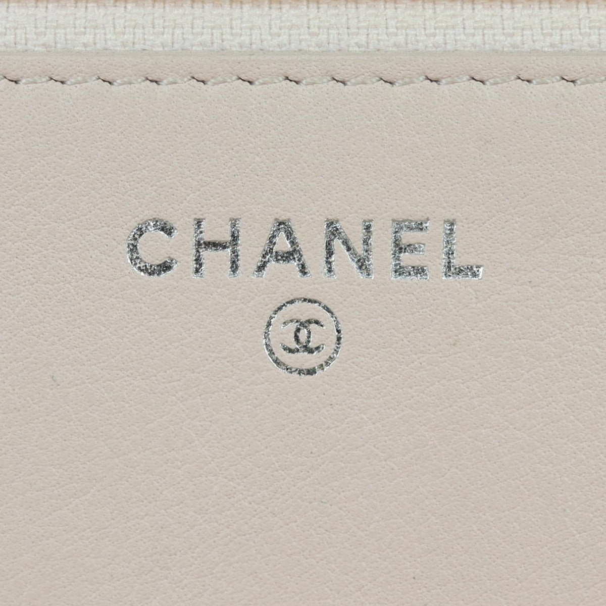 Chanel Classic Wallet on Chain Patent Interior stamp