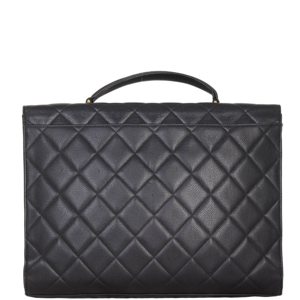 Chanel CC Quilted Briefcase