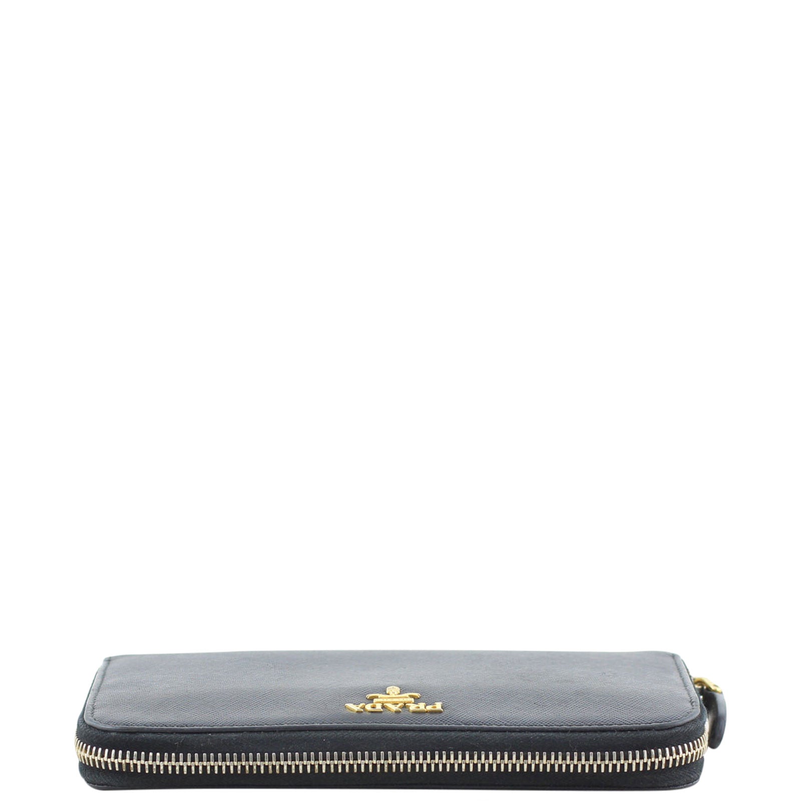 Prada Saffiano Zippy Wallet Top