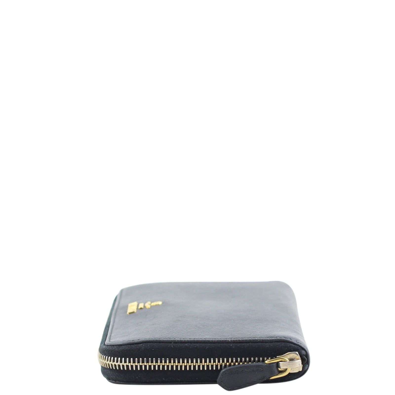 Prada Saffiano Zippy Wallet Left
