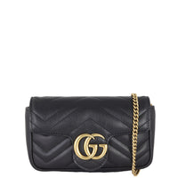 Gucci GG Marmont Matelasse Super Mini Shoulder Bag