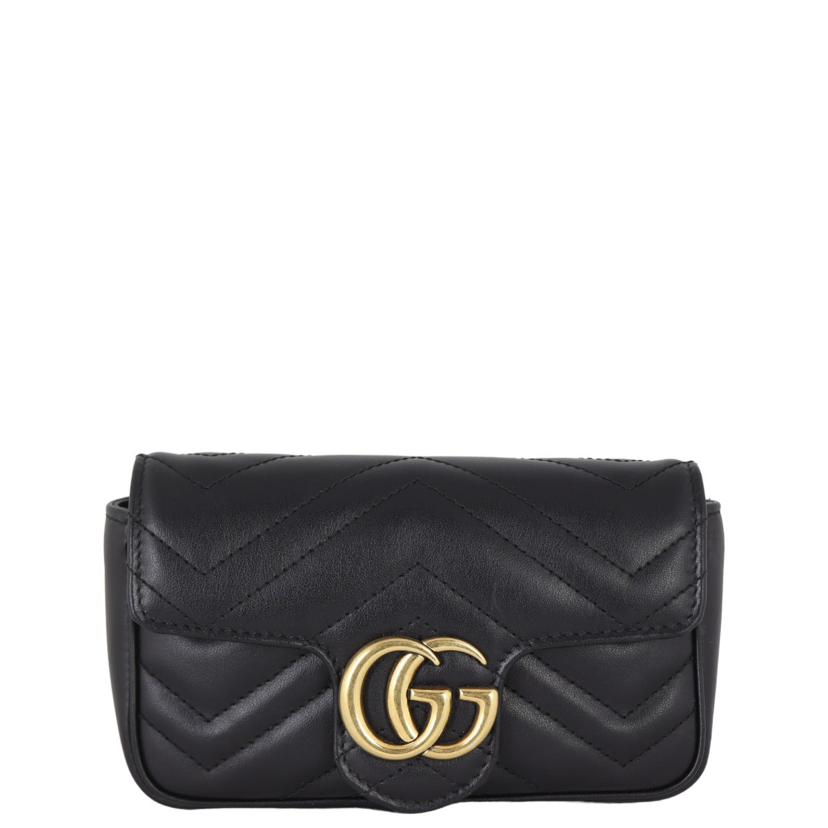 Gucci GG Marmont Matelasse Super Mini Shoulder Bag
