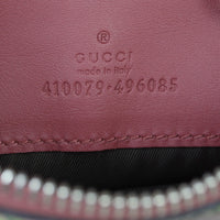 Gucci GG Supreme Blooms Zip Pouch Interior Stamp and Date Code