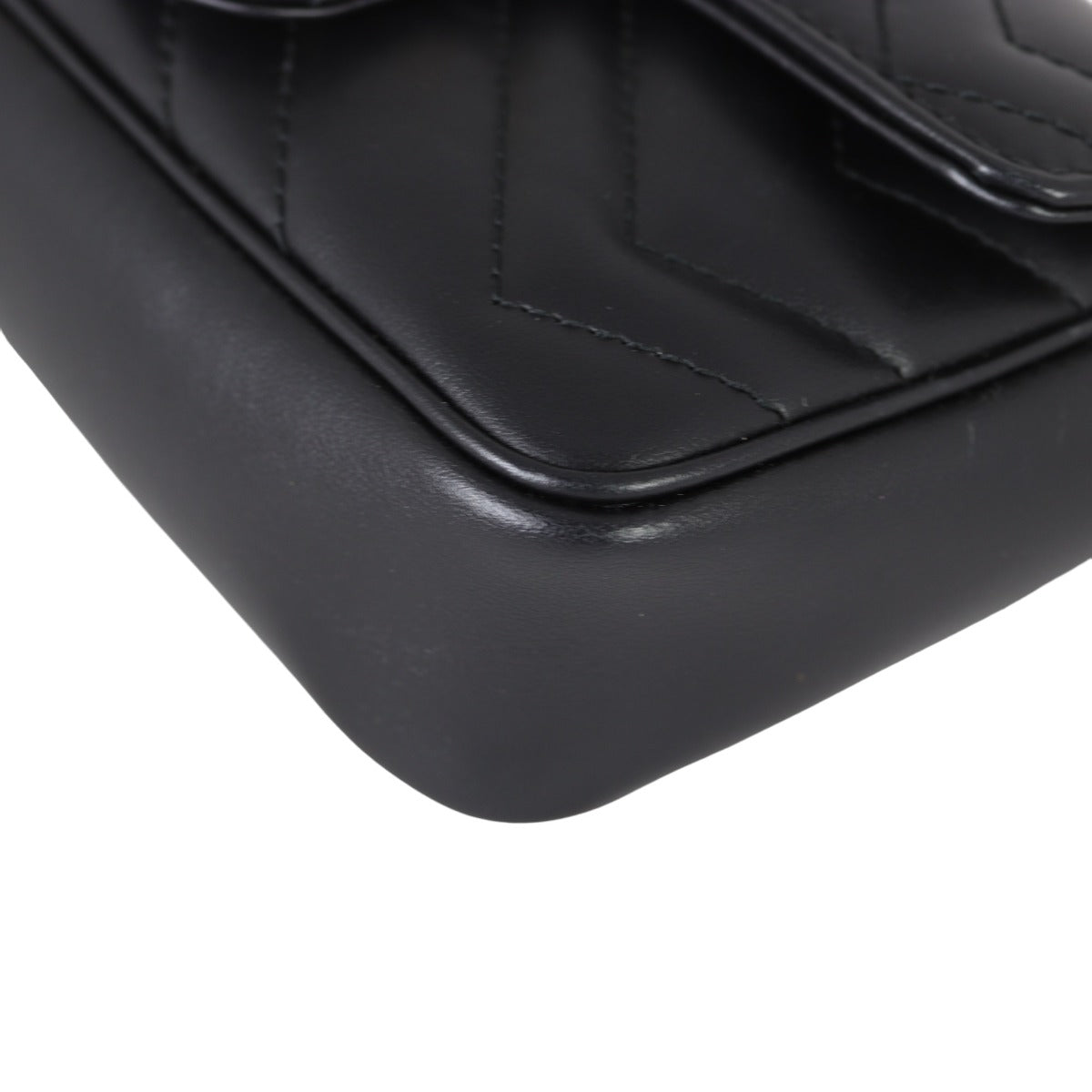 Gucci GG Marmont Matelasse Super Mini Shoulder Bag