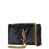 Saint Laurent Kate Tassel Chain Bag Small Suede