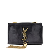 Saint Laurent Kate Tassel Chain Bag Small Suede