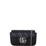 Gucci GG Marmont Matelasse Super Mini Shoulder Bag