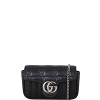 Gucci GG Marmont Matelasse Super Mini Shoulder Bag