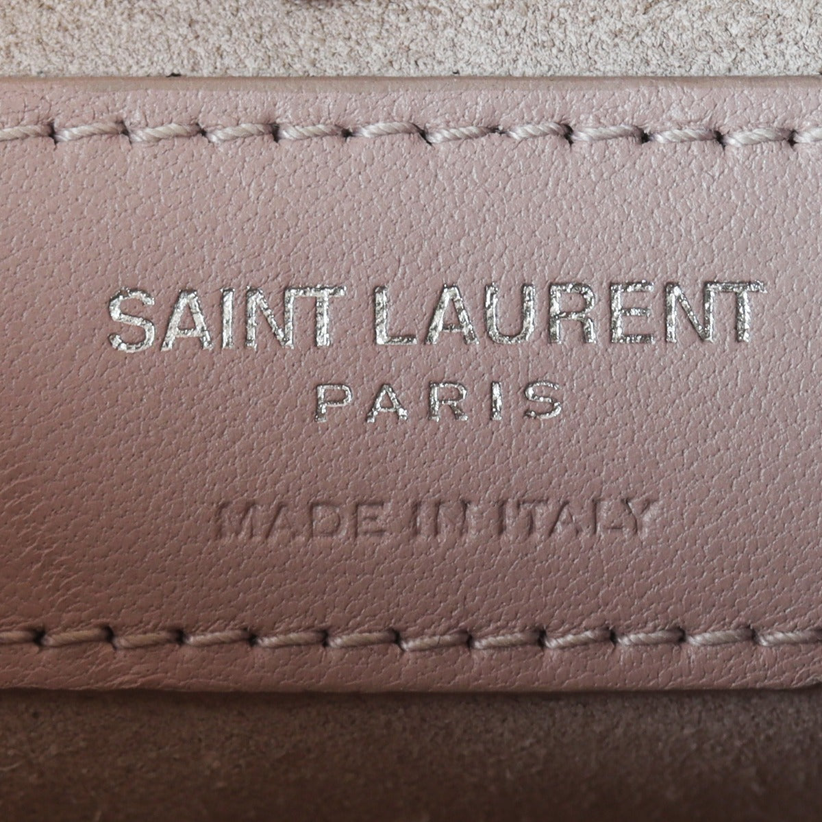 Saint Laurent Sunset Medium Croc-Embossed