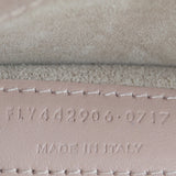 Saint Laurent Sunset Medium Croc-Embossed