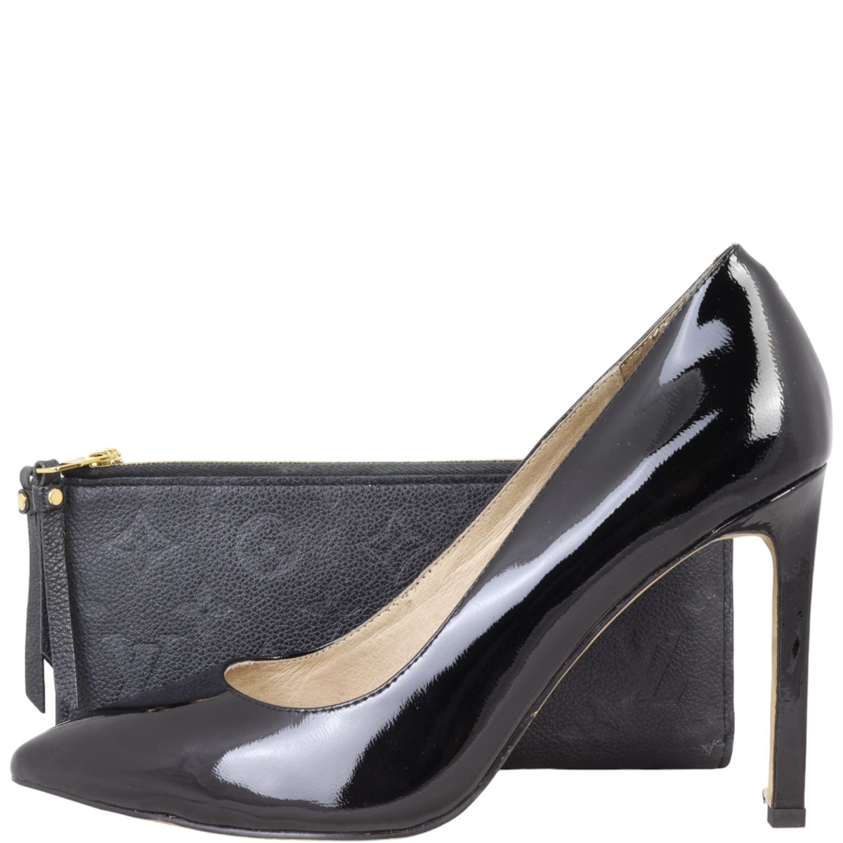 Louis Vuitton Adele Wallet Monogram Empreinte | Black