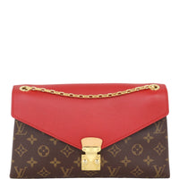 Louis Vuitton Pallas Chain Shoulder Bag Monogram