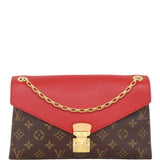 Louis Vuitton Pallas Chain Shoulder Bag Monogram