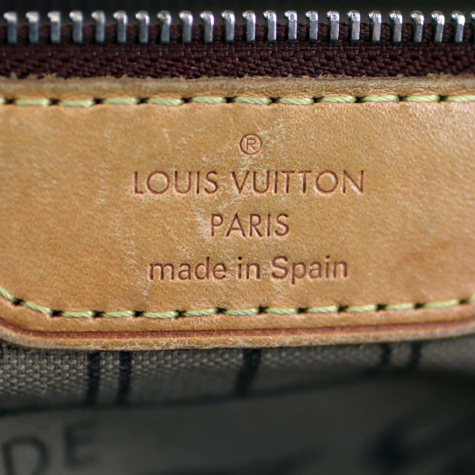Louis Vuitton Neverfull MM Monogram Made In