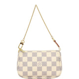 Louis Vuitton Mini Pochette Accessoires Damier Azur